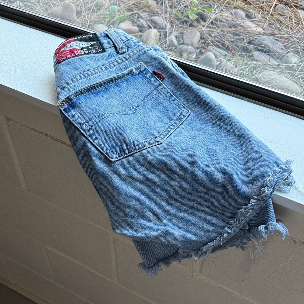 Z. Cavaricci Blue Jean Shorts